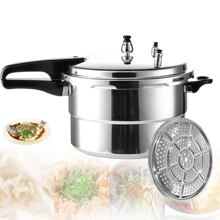 3L Aluminium Pressure Cooker Multi-functional Mini Pressure Cooker Gas Stove Explosion-proof Pressure Cooker for Home Restaurant
