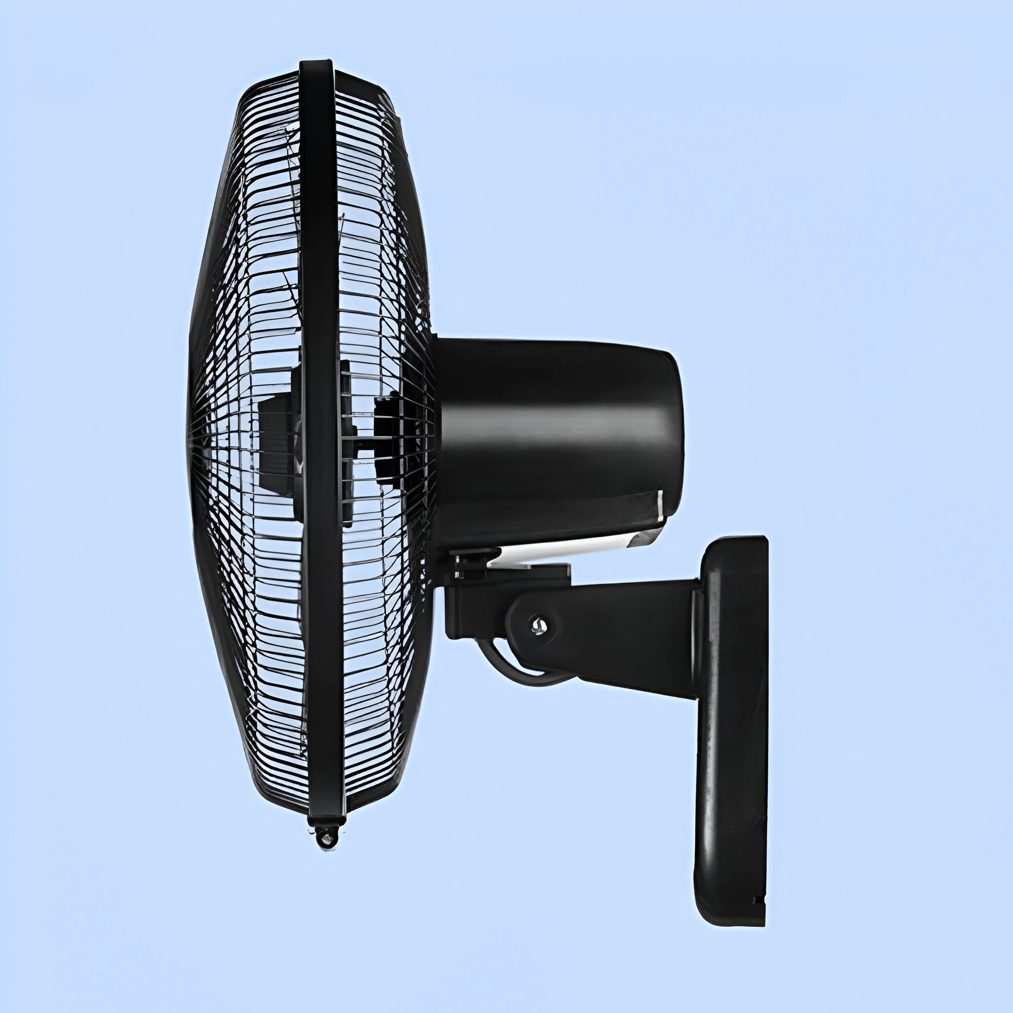 Ventilatore da Parete con 5 Pale 65W con Oscillazione Automatica Ventilatore Oscillante a Muro con 3 Velocità Funzionamento Silenzioso