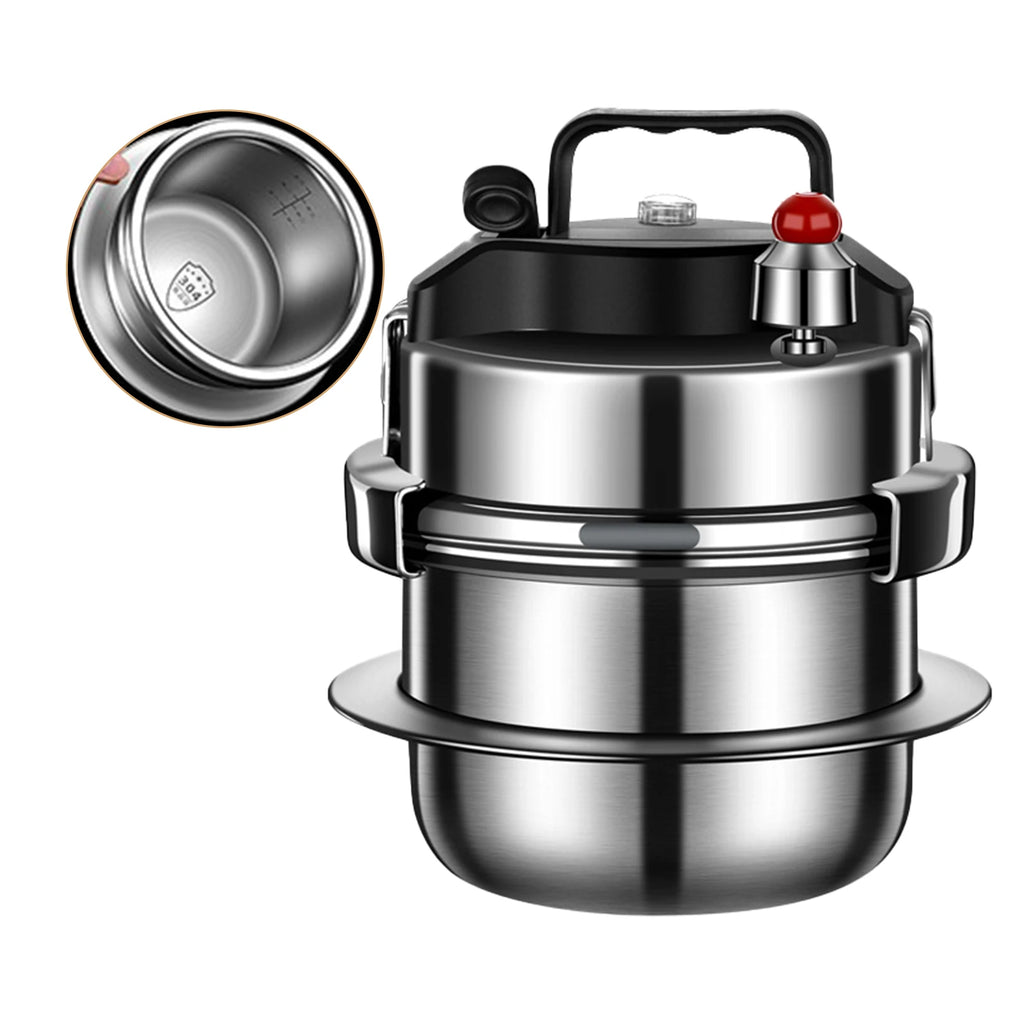 1,6-Liter-Antihaft-Druckkochtopf, klein, für Camping, Zuhause, Gasherd, Induktion, Kochgeschirr, Druckkochtopf # 20