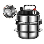1,6-Liter-Antihaft-Druckkochtopf, klein, für Camping, Zuhause, Gasherd, Induktion, Kochgeschirr, Druckkochtopf # 20
