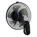 Ventilatore da Parete con 5 Pale 65W con Oscillazione Automatica Ventilatore Oscillante a Muro con 3 Velocità Funzionamento Silenzioso