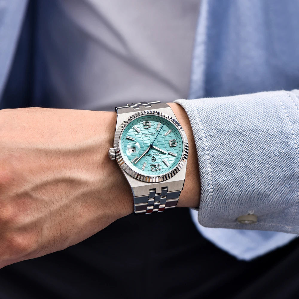 Nuovi orologi PAGANI DESIGN da uomo, orologio automatico di lusso di alta gamma, movimento Miyota, orologi meccanici con bracciale, vetro zaffiro AR, acciaio inossidabile, impermeabile, luminoso, regalo alla moda per uomo