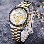 PAGANI DESIGN Orologio da Polso al Quarzo Uomo Modello PD-1701 Cronografo Vetro Zaffiro