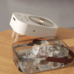 3-in-1-Ventilator mit Luftbefeuchter und Lichtprojektion für eine frische und hydrierte Umgebung