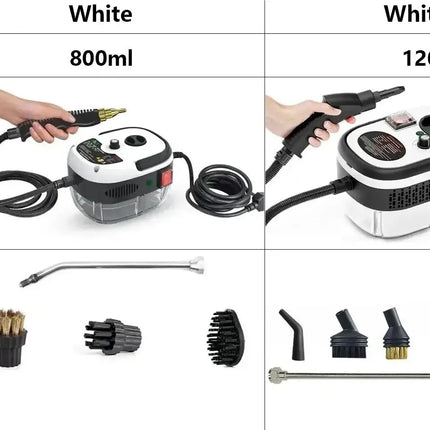 2500W Steam Cleaner Portable High Temperature Sterilization Pressure Jet Washing Machine for Home Car Kitchen Air Conditioner