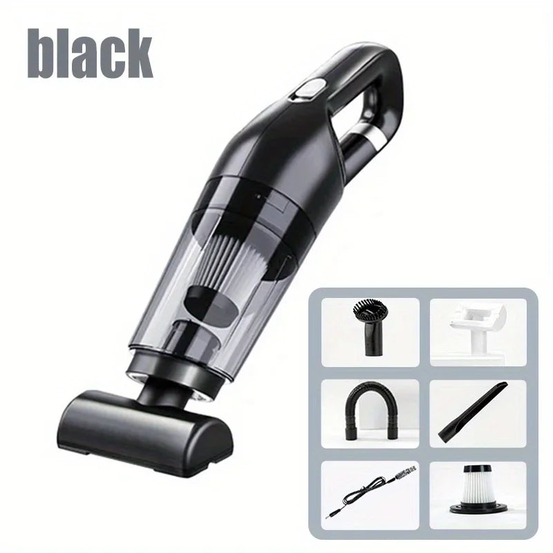 Kabelloser Mini-Handstaubsauger, Handheld-Reiniger, leistungsstarke Reinigungsmaschine, Haushaltsgerät für Auto, Staub, Tierhaare, USB-Aufladung