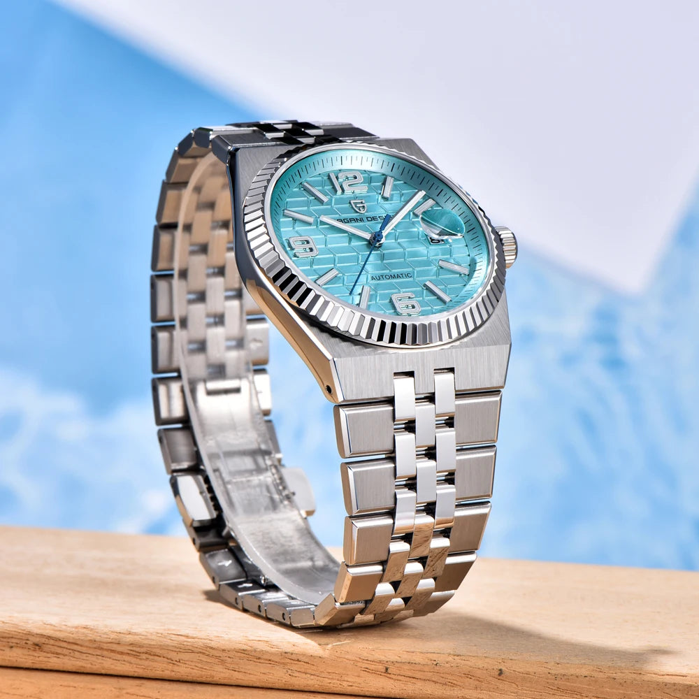 Nuovi orologi PAGANI DESIGN da uomo, orologio automatico di lusso di alta gamma, movimento Miyota, orologi meccanici con bracciale, vetro zaffiro AR, acciaio inossidabile, impermeabile, luminoso, regalo alla moda per uomo
