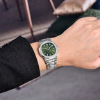 Nuovo Orologio Meccanico Automatico di Lusso Pugani da Uomo con Vetro Zaffiro Antiriflesso e Lancette Luminose, Orologio Sportivo da Uomo, Consegna Locale