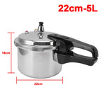 5L Schnellkochtopf aus Aluminiumlegierung, Multifunktions-Schnellkochtopf mit 70kPa, Gas- und Induktionsgeeignet, zum Dämpfen und Schmoren