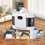 2-in-1 Dampfreiniger mit Sprühfunktion, 1650W, intelligenter tragbarer Roboter für die Reinigung von Teppichen, Sofas und Autos, Smart Home Gerät
