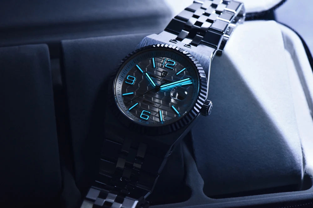 Nuovo Orologio da Uomo PAGANI DESIGN 2026, Orologio Automatico di Lusso, Meccanico, con Vetro Zaffiro AR, Luminoso, Durevole, in Acciaio Inossidabile