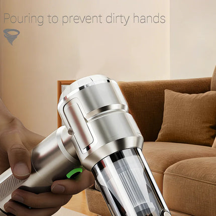 SZUK New Portable Car Vacuum Cleaner, Multi-function Mini Blower with LED Light, Powerful Cordless Vacuum Cleaner