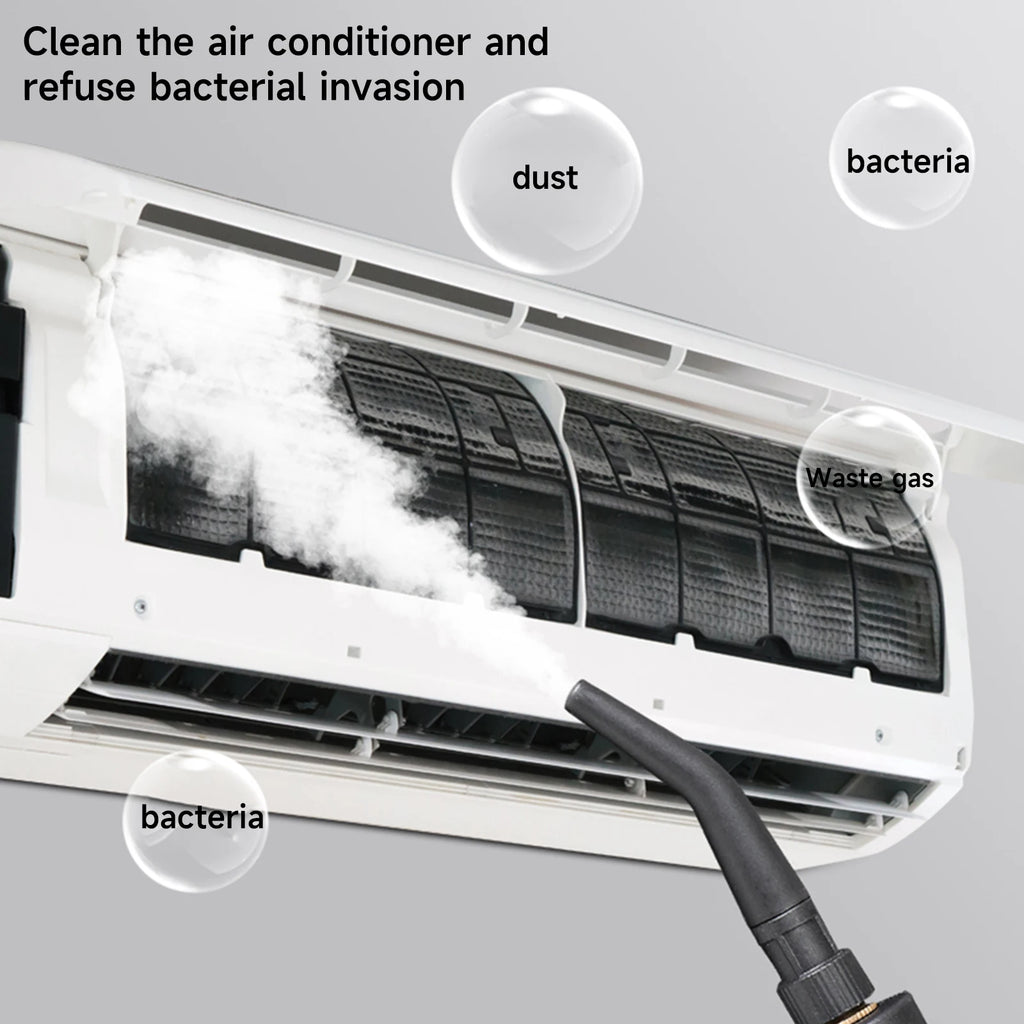 Hochdruck-Dampfreiniger 2500W, tragbarer Hochtemperatur-Dampfreiniger für Klimaanlagen, Dunstabzugshauben, Autos, Sofas