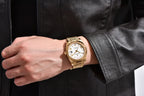 PAGANI DESIGN Orologio Meccanico Automatico Uomo Acciaio Inossidabile Vetro Zaffiro
