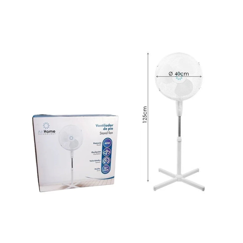Standventilator 16 Zoll 40 cm 40 W