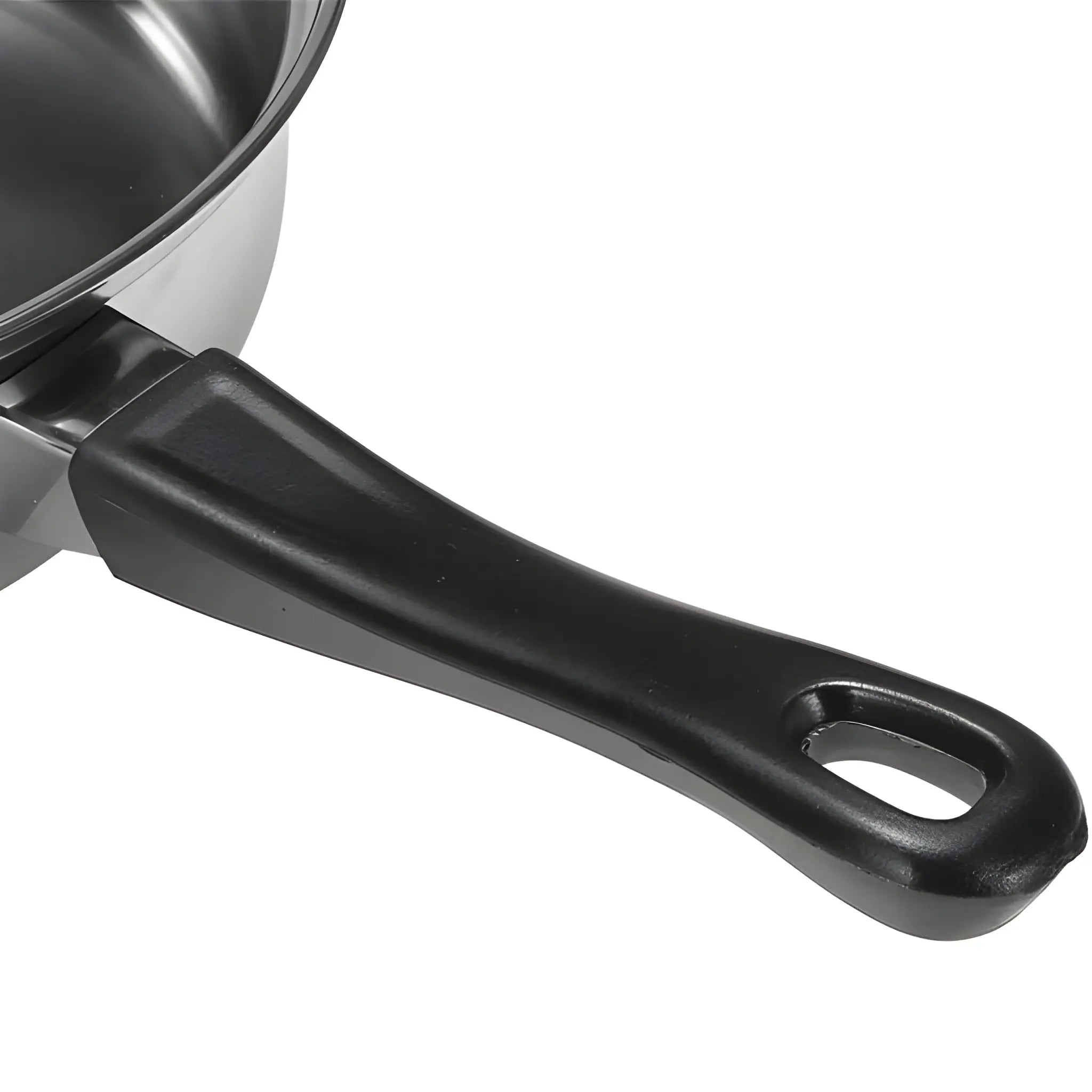 12-teiliges Topfset aus Edelstahl mit Glasdeckeln, induktionsgeeignet, Töpfe und Pfannen, Milchtopf