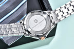 PAGANI DESIGN Orologio subacqueo automatico verde da uomo MIYOTA 8215