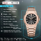 PAGANI DESIGN Orologio da uomo 40MM automatico meccanico lusso oro