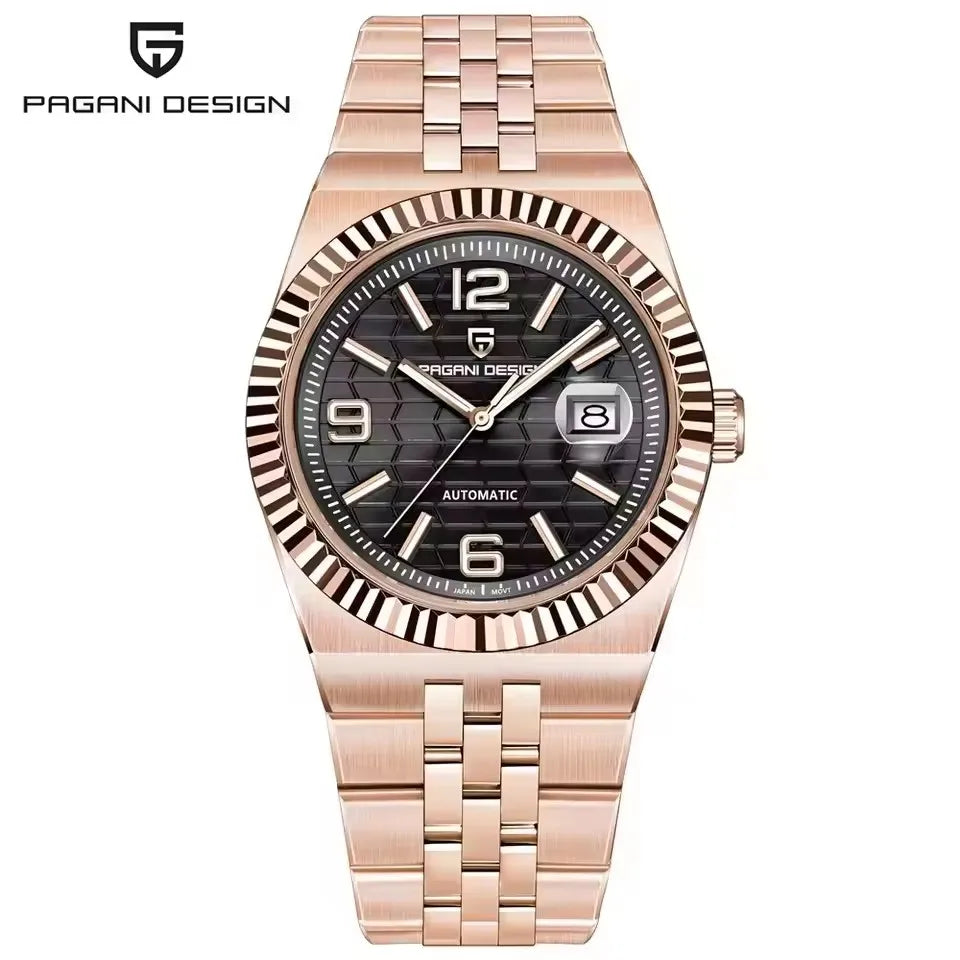 PAGANI DESIGN Orologio da Polso Meccanico Uomo Modello PD-YS027 Acciaio Inossidabile Vetro Zaffiro