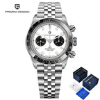 Orologi da uomo PAGANI DESIGN Panda VK34, cronografo sportivo, orologio di lusso da uomo, vetro zaffiro AR, vetro ceramico luminescente, regalo per uomo