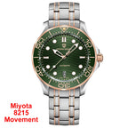 PAGANI DESIGN Orologio subacqueo automatico verde da uomo MIYOTA 8215