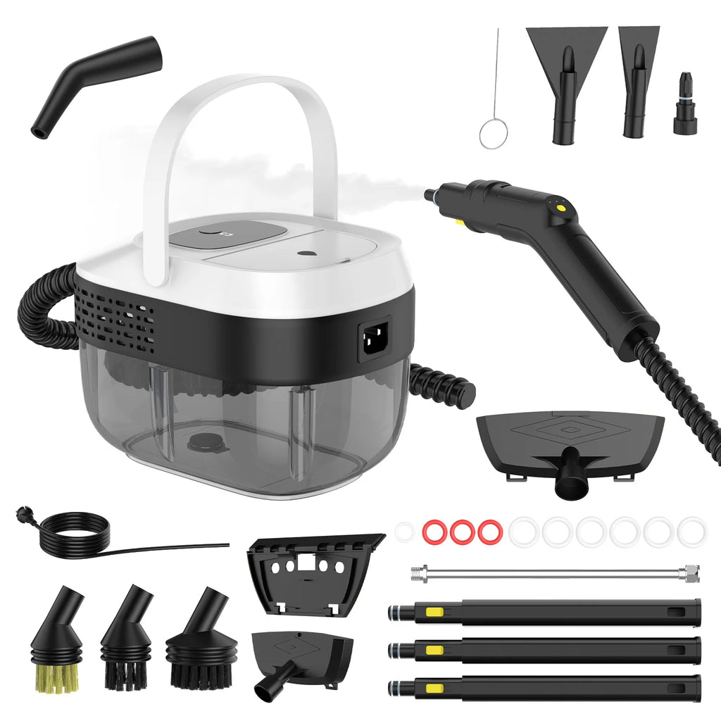 Tragbarer Dampfreiniger 2500W, Klimaanlagen-Reinigungsmaschine 1600ML, Reiniger für Dunstabzugshauben, Haushaltsgeräte, Autoscheiben