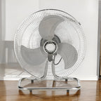 3-in-1 Stand-, Tisch- und Wandventilator mit 3 einstellbaren Geschwindigkeitsstufen, Stahl- und ABS-Struktur