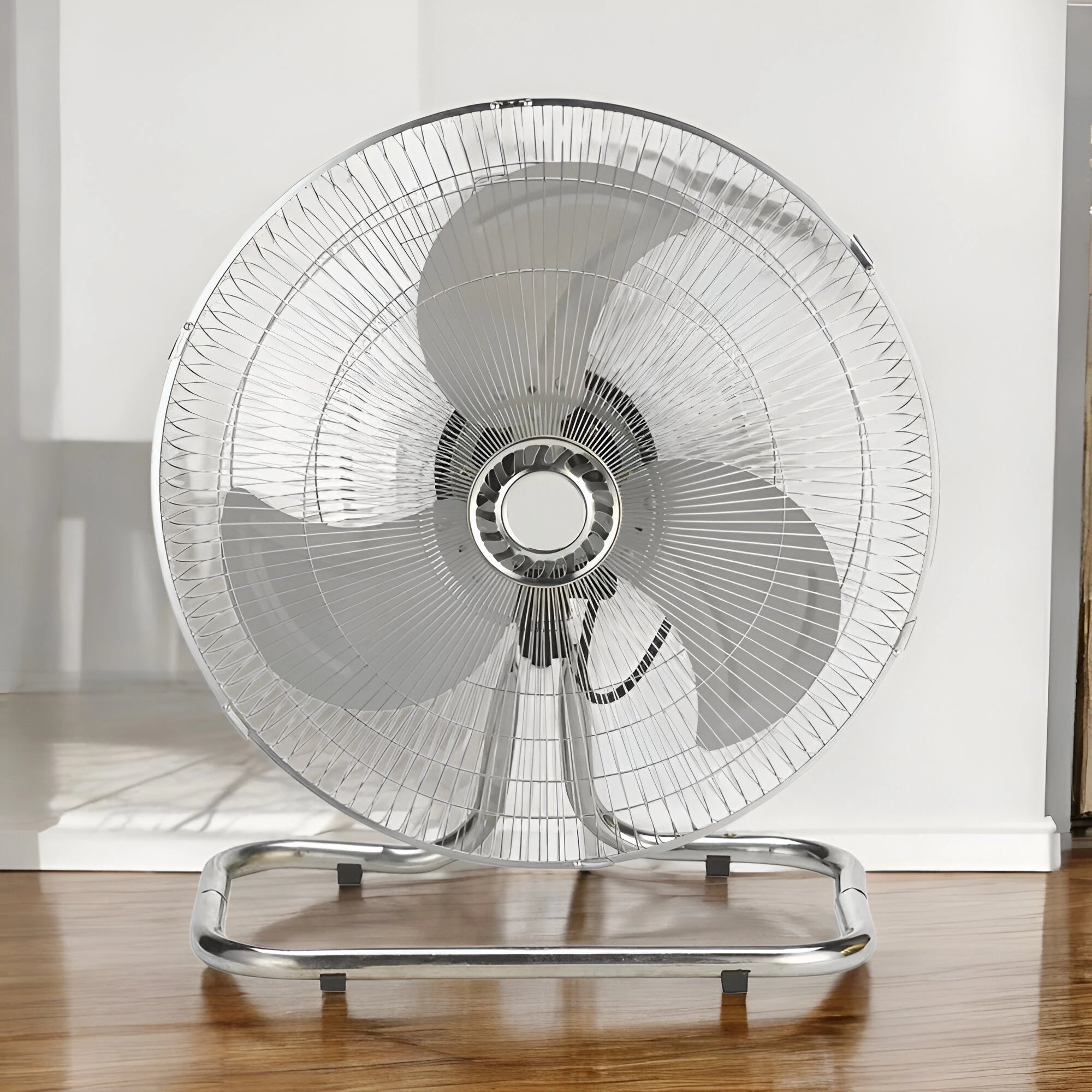 3-in-1 Stand-, Tisch- und Wandventilator mit 3 einstellbaren Geschwindigkeitsstufen, Stahl- und ABS-Struktur
