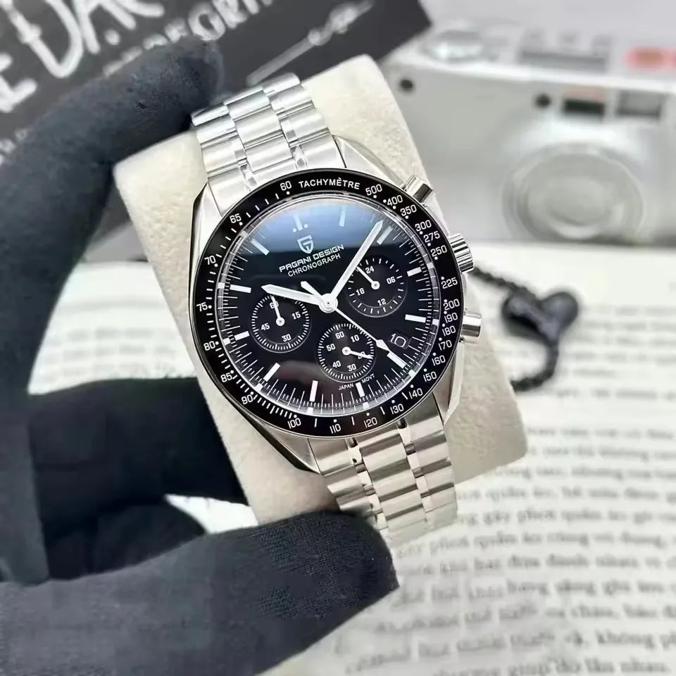 PAGANI DESIGN Orologio da polso al quarzo per uomo PD-1701 cronografo