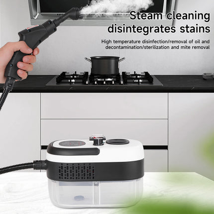 Handheld Steam Cleaner 2500W, High-Temperature Steam Cleaning Machine, Jet Washer for Home, Car, and Kitchen