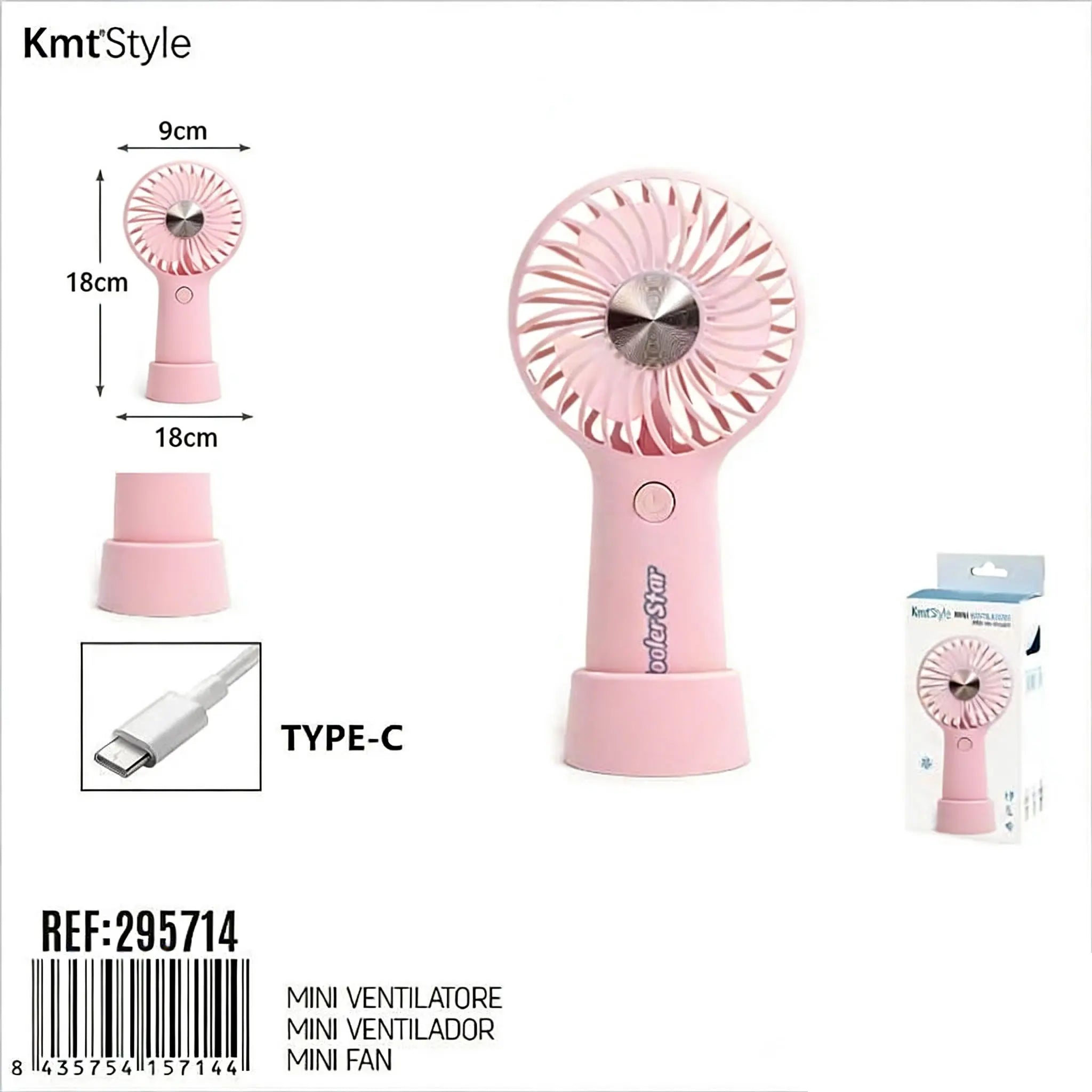 MINI TRAGBARER HANDVENTILATOR
