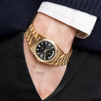 Neue PAGANI DESIGN Luxus-Herrenuhr add36 Goldfarben 2026, automatische mechanische Uhr mit AR-Saphirglas, Edelstahlgehäuse, Datumsanzeige, Armbanduhr