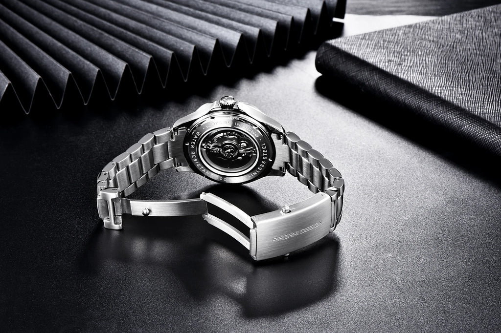 PAGANI DESIGN Orologio Automatico da Uomo PD1667 Acciaio Inossidabile Vetro Zaffiro