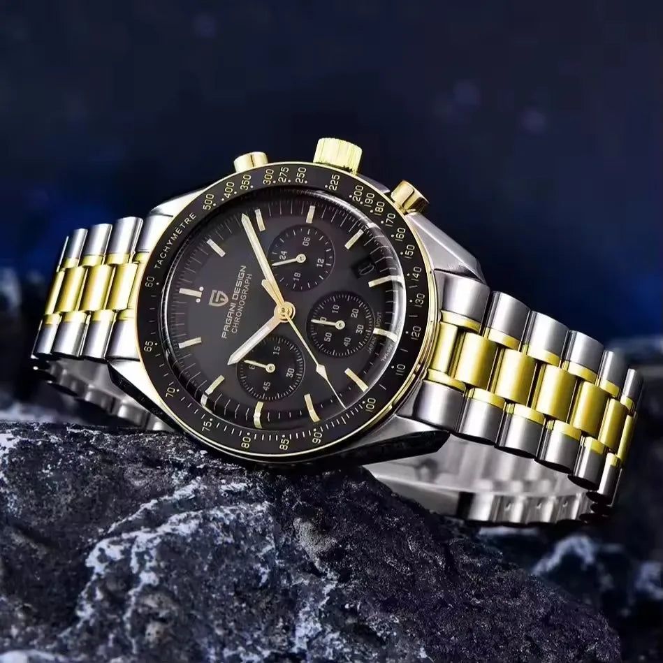 PAGANI DESIGN Orologio da Polso al Quarzo per Uomo Modello PD-1701 Cronografo Sportivo