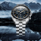 PAGANI DESIGN Orologio da Uomo al Quarzo V6 Moon Cronografo Sportivo Acciaio Inossidabile