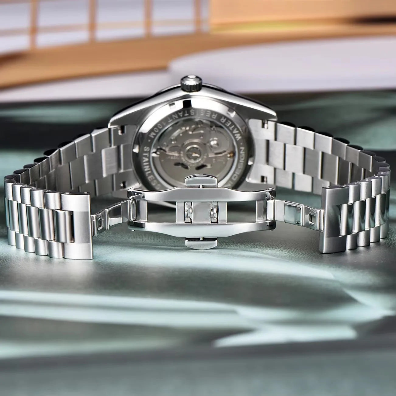 PAGANI DESIGN Nuovo Orologio da Uomo 40mm con Calendario Settimanale, Acciaio Inossidabile, Impermeabile 100M, Vetro Zaffiro AR, Movimento Giapponese di Lusso