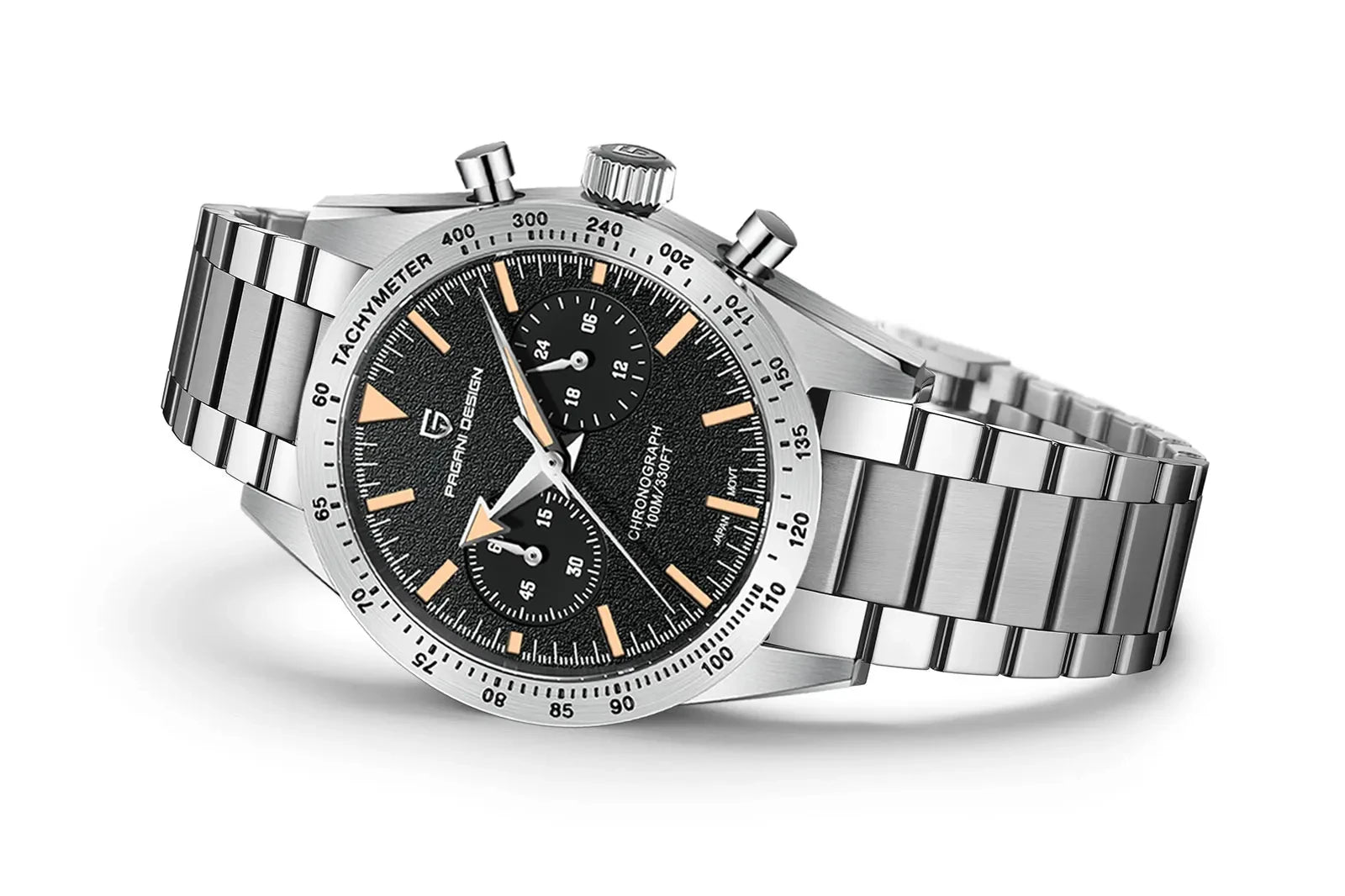 Orologio da Uomo PAGANI DESIGN Modello PD1766 al Quarzo Cronografo Sportivo in Acciaio Inossidabile