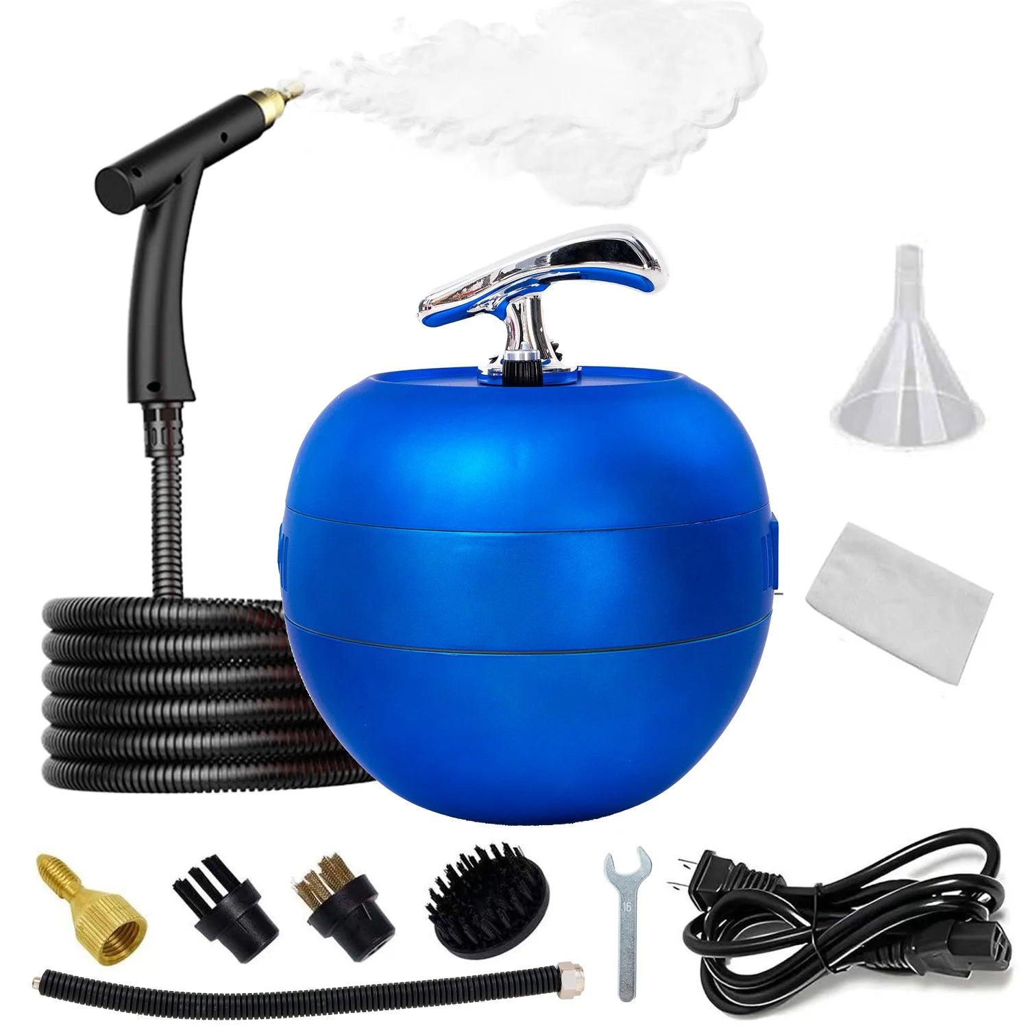 2000 W Hochdruck-Dampfreiniger, 1500 ml, Multifunktionsdüsen, Hochtemperaturwaschmaschine für die Reinigung von Klimaanlagen, Dunstabzugshauben sowie Böden in Haus und Auto.