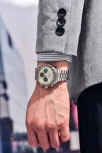 PAGANI DESIGN Orologio da Polso al Quarzo Uomo Modello PD-1701 Cronografo Vetro Zaffiro