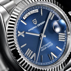 PAGANI DESIGN Herrenuhren Neu D36 Datum, High-End Luxus Automatik-Mechanikuhr, Herrenuhr mit AR Saphirglas, wasserdicht bis 10 Bar