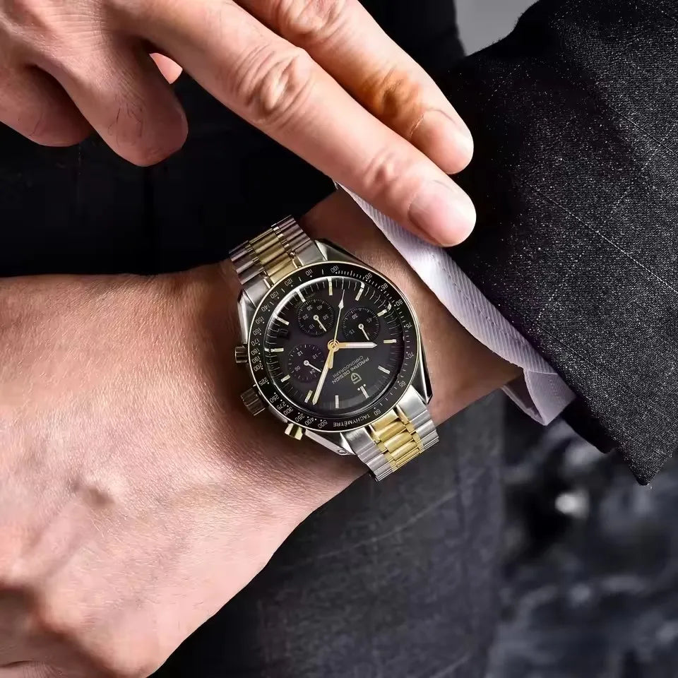 PAGANI DESIGN Orologio da Polso al Quarzo per Uomo Modello PD-1701 Cronografo Sportivo