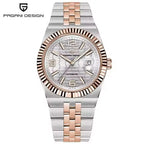 PAGANI DESIGN Orologio da Polso Meccanico Uomo Modello PD-YS027 Acciaio Inossidabile Vetro Zaffiro