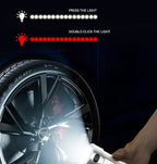 SZUK Neuer kabelloser Auto-Staubsauger, tragbarer Handstaubsauger, Mini-Gebläse mit LED-Licht, leistungsstarker Akku-Staubsauger