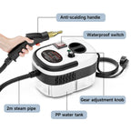 Dampfreiniger Handgerät 2500W, Hochtemperatur-Dampfreiniger, Dampfstrahler für Zuhause, Auto und Küche