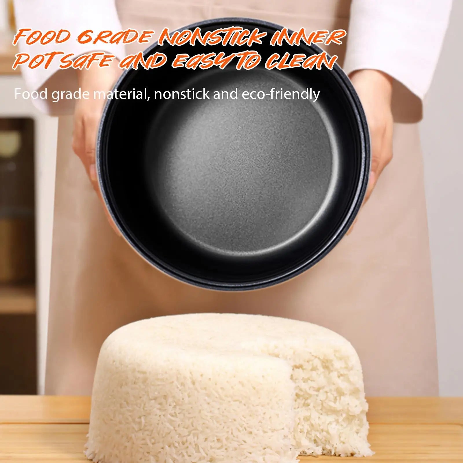 12V 24V 220V 2L 200Wcar Home Fornello di riso Van Car Fornello di riso per auto e camion Carry Fornelli di riso elettrici per 1-3 persone