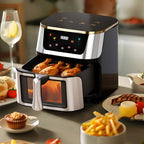 Friggitrice Aria 15L Extra Large Cottura Ventilata Tasti Touch Senza Olio
