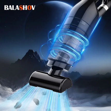 Mini aspirapolvere portatile senza fili, pulitore manuale, potente macchina per la pulizia, elettrodomestico per auto per polvere e peli di animali domestici, ricarica USB
