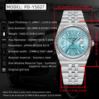 Nuovi orologi PAGANI DESIGN da uomo, orologio automatico di lusso di alta gamma, movimento Miyota, orologi meccanici con bracciale, vetro zaffiro AR, acciaio inossidabile, impermeabile, luminoso, regalo alla moda per uomo