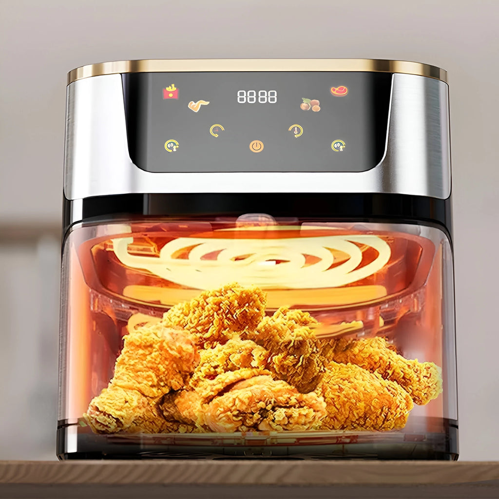 Friggitrice Aria 15L Extra Large Cottura Ventilata Tasti Touch Senza Olio