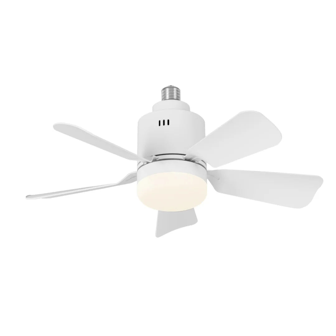 Ventilatore da soffitto a LED con luce, dimmerabile, controllo tramite app, 6 velocità, timer, 3000K-6500K